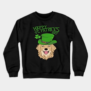 Happy Saint Patrick's Day Labrador Retriever Crewneck Sweatshirt